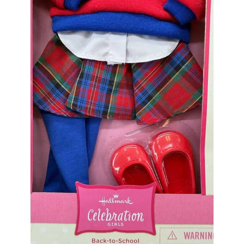 Madame Alexander Hallmark Celebration Girls Back to School 18in Doll Outfit